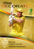 2023-24 Cricket Luxe Decorated Parallel - DP 05 - David Warner - 046/147