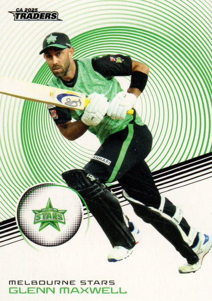2025-26 Cricket Traders - Common - 105 - Glenn Maxwell - Melbourne Stars