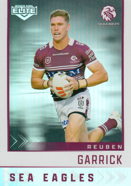 2025 NRL Elite - Silver Specials - P 058 - Reuben Garrick - Sea Eagles