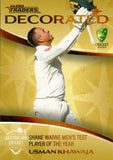 2023-24 Cricket Luxe Decorated Parallel - DP 03 - Usman Khawaja - 097/147