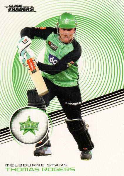 2025-26 Cricket Traders - Common - 107 - Thomas Rogers - Melbourne Stars