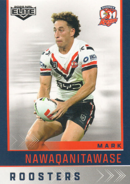 2025 NRL Elite - Base - 130 - Mark Nawaqanitawase - Roosters