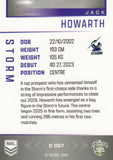 2025 NRL Elite - Silver Specials - P 067 - Jack Howarth - Storm
