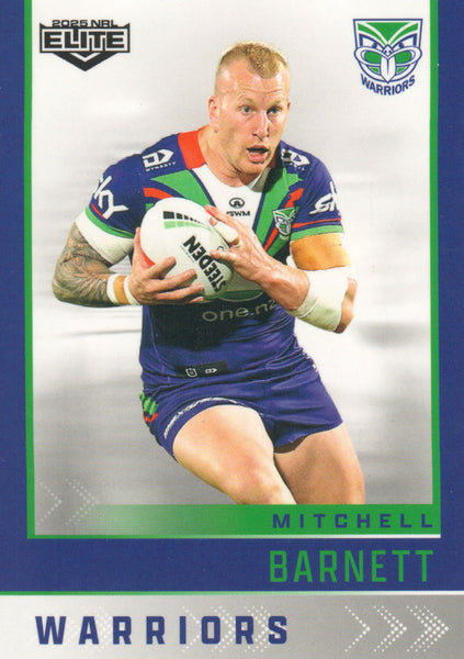 2025 NRL Elite - Base - 137 - Mitchell Barnett - Warriors