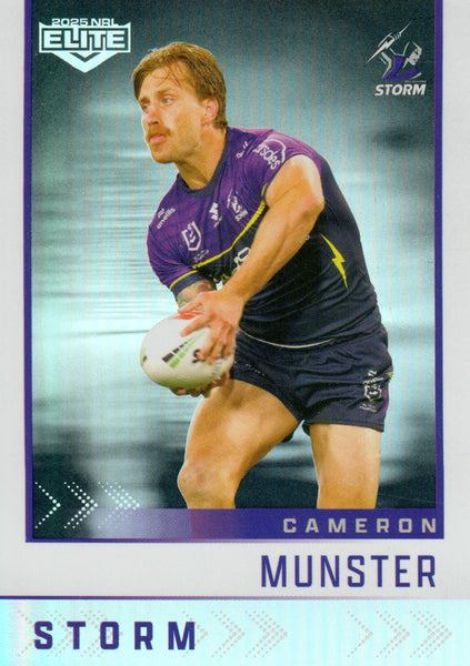 2025 NRL Elite - Silver Specials - P 070 - Cameron Munster - Storm