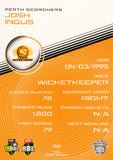 2025-26 Cricket Traders - Common - 118 - Josh Inglis - Perth Scorchers