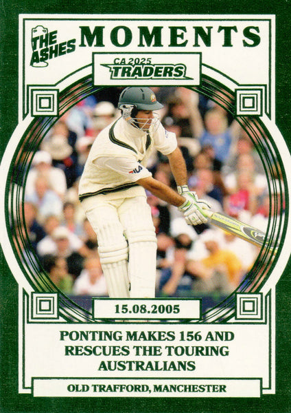 2025-26 Cricket Traders - Ashes Moments - AM 13 - 15.08.2005 - Old Trafford