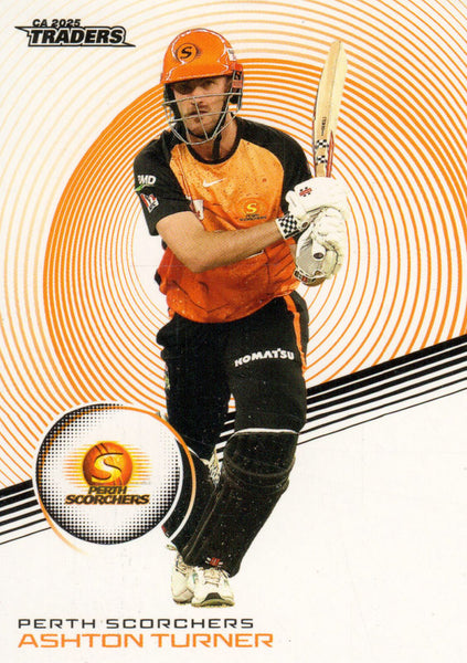 2025-26 Cricket Traders - Common - 121 - Ashton Turner - Perth Scorchers