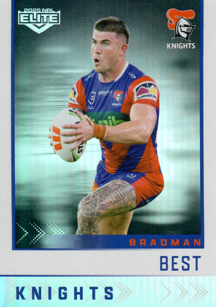 2025 NRL Elite - Silver Specials - P 074 - Bradman Best - Knights