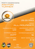 2025-26 Cricket Traders - Common - 121 - Ashton Turner - Perth Scorchers