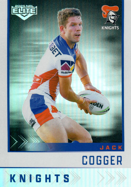 2025 NRL Elite - Silver Specials - P 075 - Jack Cogger - Knights