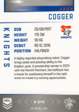 2025 NRL Elite - Silver Specials - P 075 - Jack Cogger - Knights