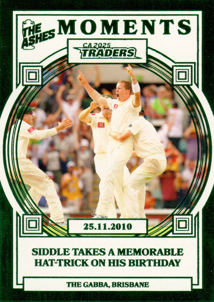2025-26 Cricket Traders - Ashes Moments - AM 17 - 25.11.2010 - The Gabba