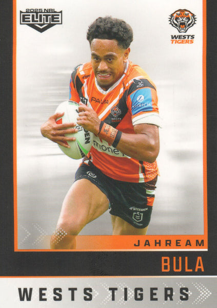 2025 NRL Elite - Base - 146 - Jahream Bula - Tigers