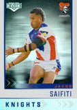 2025 NRL Elite - Silver Specials - P 078 - Jacob Saifiti - Knights