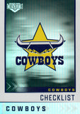 2025 NRL Elite - Silver Specials - P 082 - Cowboys Checklist - Cowboys