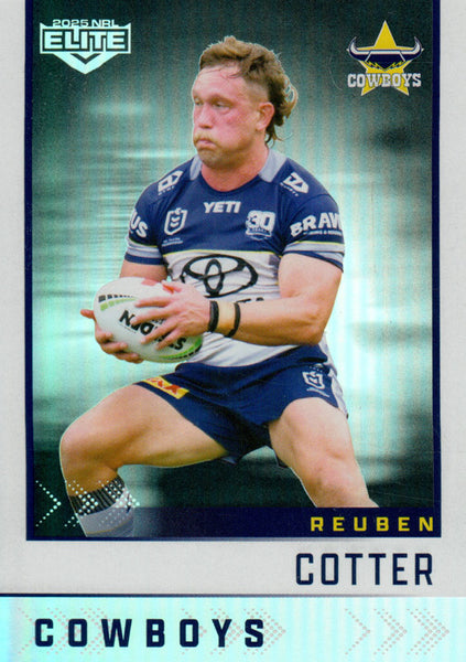 2025 NRL Elite - Silver Specials - P 083 - Reuben Cotter - Cowboys