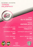 2025-26 Cricket Traders - Common - 130 - Todd Murphy - Sydney Sixers