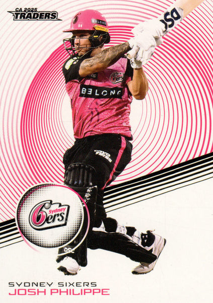 2025-26 Cricket Traders - Common - 131 - Josh Philippe - Sydney Sixers