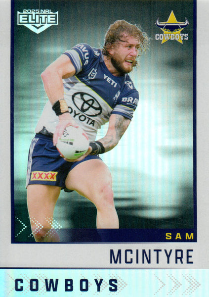 2025 NRL Elite - Silver Specials - P 087 - Sam McIntyre - Cowboys