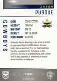 2025 NRL Elite - Silver Specials - P 088 - Jaxon Purdue - Cowboys