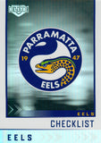2025 NRL Elite - Silver Specials - P 091 - Eels Checklist - Eels