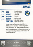 2025 NRL Elite - Silver Specials - P 095 - Zac Lomax - Eels