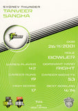 2025-26 Cricket Traders - Common - 144 - Tanveer Sangha - Sydney Thunder