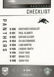 2025 NRL Elite - Silver Specials - P 100 - Panthers Checklist - Panthers