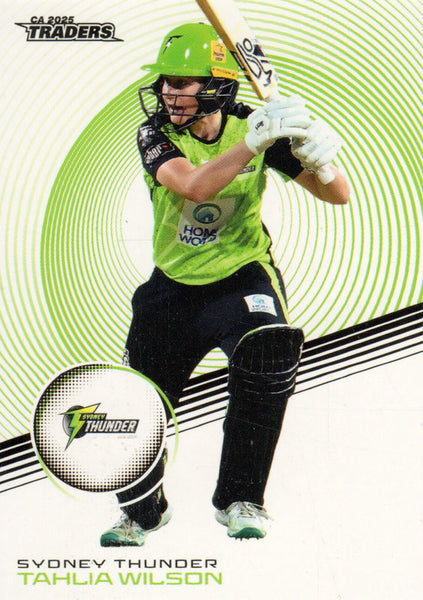 2025-26 Cricket Traders - Common - 150 - Tahlia Wilson - Sydney Thunder