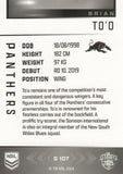 2025 NRL Elite - Silver Specials - P 107 - Brian To’o - Panthers