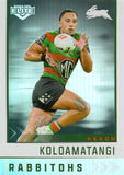 2025 NRL Elite - Silver Specials - P 114 - Keaon Koloamatangi - Rabbitohs