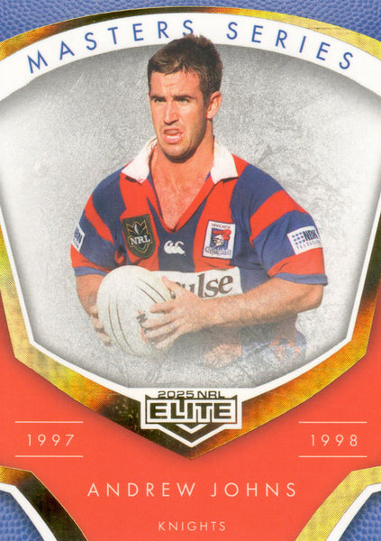 2025 NRL Elite - Master Series Andrew Johns - MS 1 - (1997-1998) - Newcastle Knights