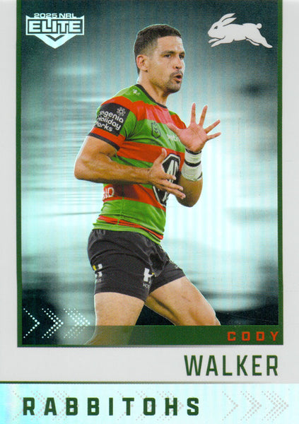 2025 NRL Elite - Silver Specials - P 116 - Cody Walker - Rabbitohs