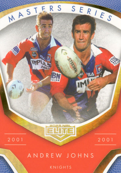 2025 NRL Elite - Master Series Andrew Johns - MS 3 - (2001-2001) - Newcastle Knights