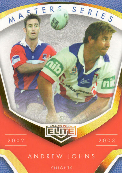 2025 NRL Elite - Master Series Andrew Johns - MS 4 - (2002-2003) - Newcastle Knights