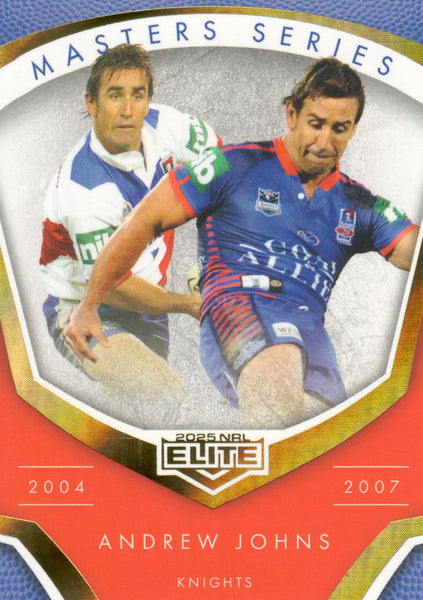 2025 NRL Elite - Master Series Andrew Johns - MS 5 - (2004-2007) - Newcastle Knights