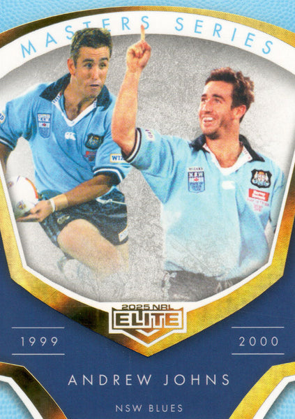 2025 NRL Elite - Master Series Andrew Johns - MS 8 - (1999-2000) - NSW Blues