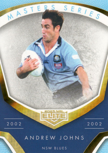 2025 NRL Elite - Master Series Andrew Johns - MS 9 - (2002-2002) - NSW Blues