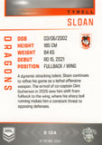 2025 NRL Elite - Silver Specials - P 124 - Tyrell Sloan - Dragons