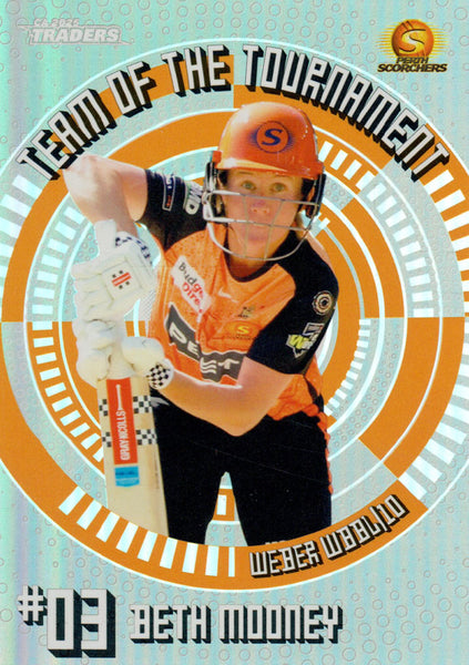 2025-26 Cricket Traders - Team Of The Tournament Silver - TTS 03 - Beth Mooney - 176/200