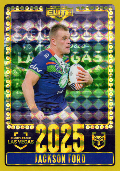 2025 NRL Elite - Las Vegas Round - V 09 - Jackson Ford - Warriors