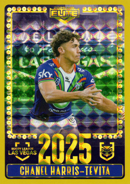 2025 NRL Elite - Las Vegas Round - V 10 - Chanel Harris-Tevita - Warriors