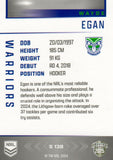 2025 NRL Elite - Silver Specials - P 138 - Wayde Egan - Warriors