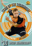 2025-26 Cricket Traders - Team Of The Tournament Pallidium - TTP 22 - Jason Behrendorff - 35/75
