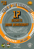 2025-26 Cricket Traders - Team Of The Tournament Pallidium - TTP 22 - Jason Behrendorff - 35/75