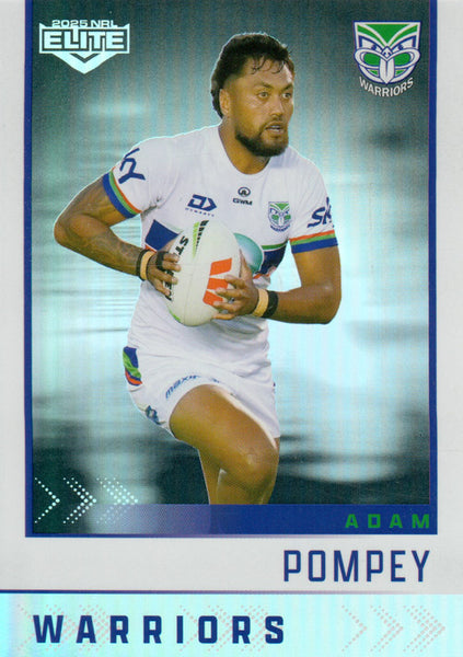 2025 NRL Elite - Silver Specials - P 143 - Adam Pompey - Warriors