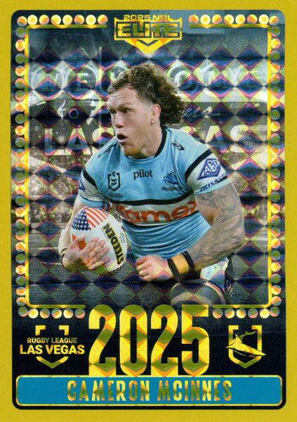 2025 NRL Elite - Las Vegas Round - V 22 - Cameron McInnes - Sharks