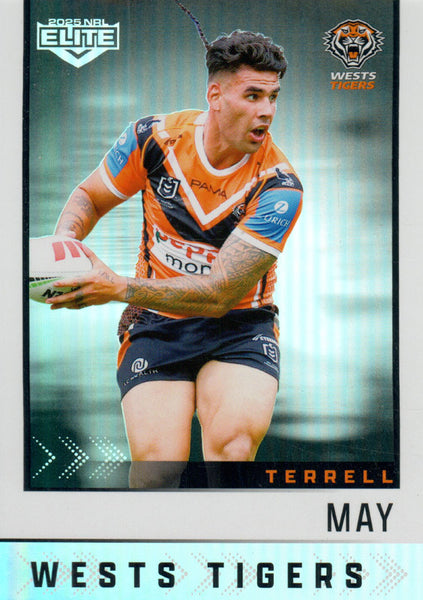 2025 NRL Elite - Silver Specials - P 151 - Terrell May - Tigers