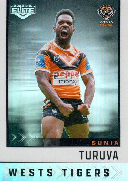 2025 NRL Elite - Silver Specials - P 153 - Sunia Turuva - Tigers